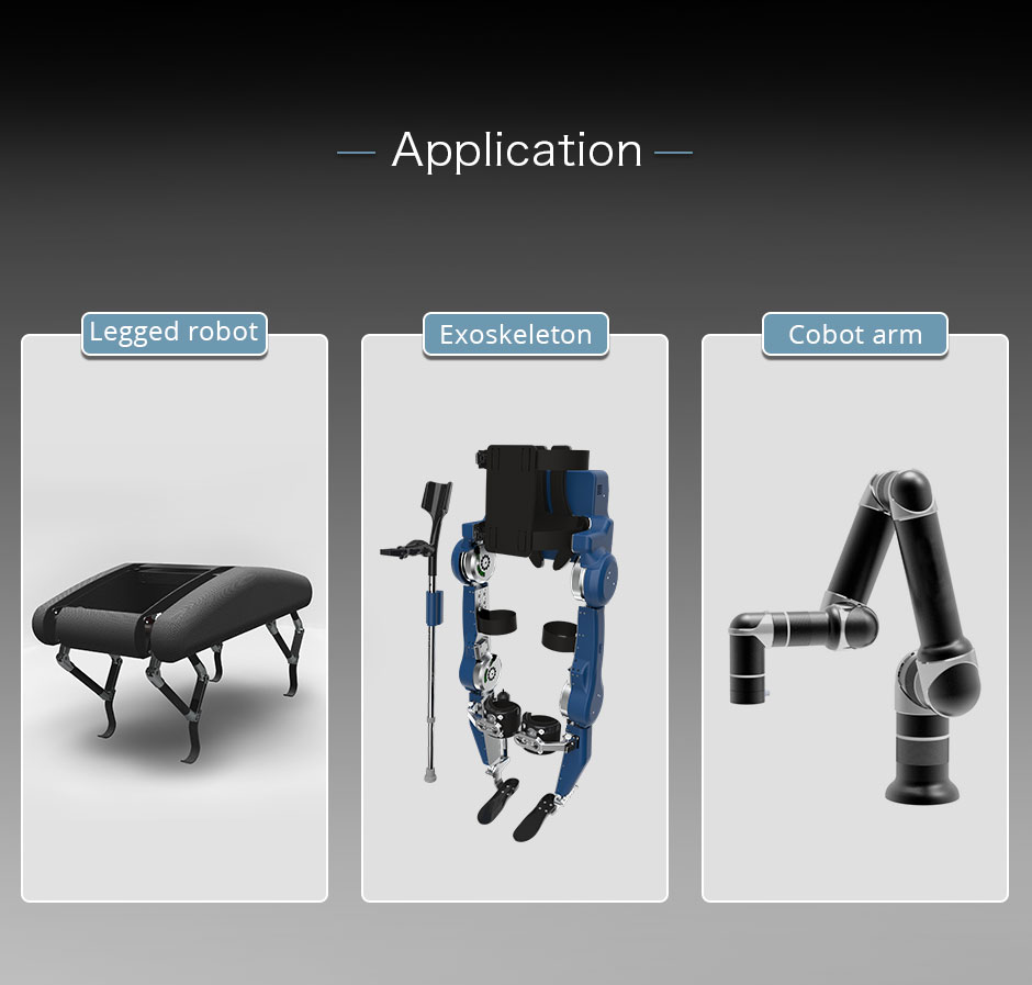 AK60-6,Application:legged robot,Exoskeleton,cobot arm