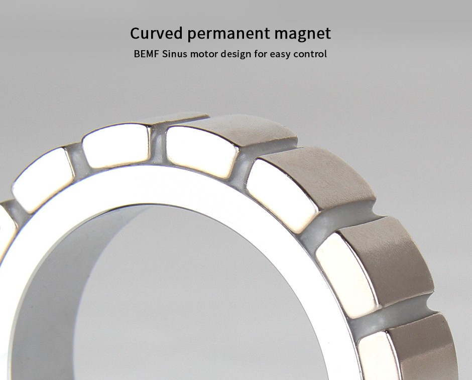 RI100,Curved permanent magnet