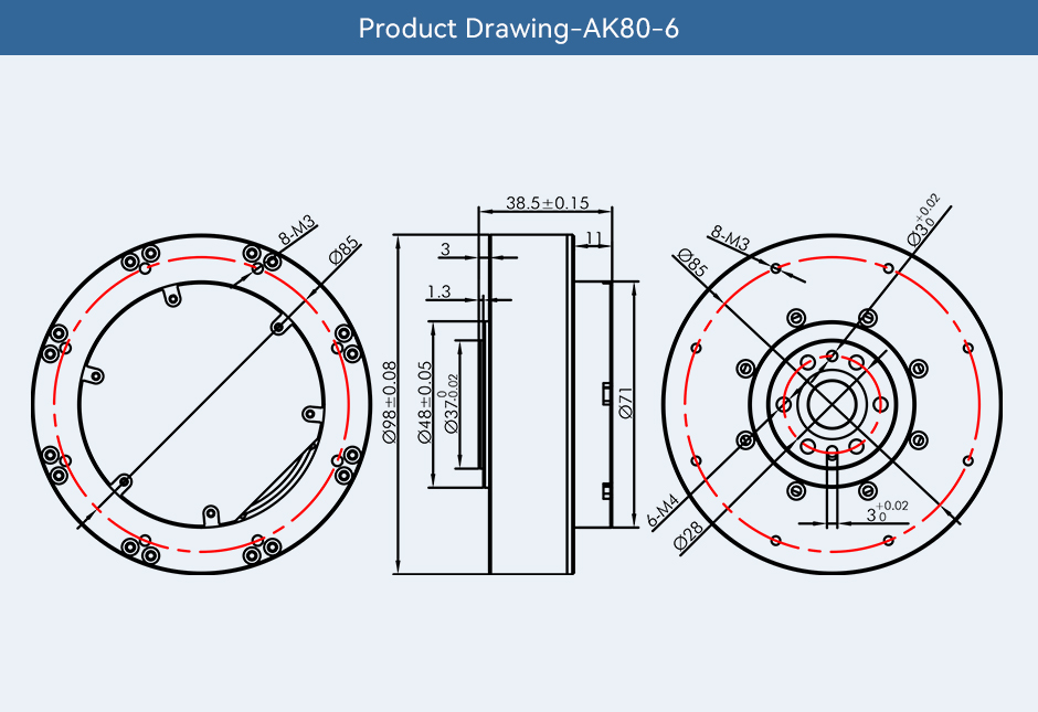 AK80-6,Product drawing