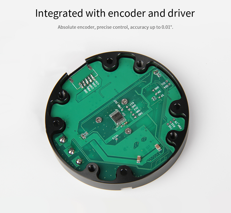 G100 gimbal motor,Integrated with encoder and driver